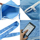 Cleanroom 5mm Strip ผ้าสีน้ำเงินป้องกันไฟฟ้าสถิตย์ ESD Bag Dust Free