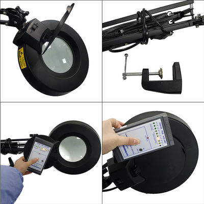 ผู้ผลิตมืออาชีพที่ผ่านการรับรอง ISO CE ประหยัด LT-86A ขอบเขตแว่นขยาย LED ป้องกันไฟฟ้าสถิตย์แว่นขยาย
