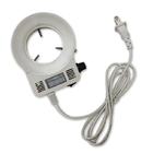 ไฟวงแหวนไมโครสโคป LED ESD สีขาวสำหรับกล้องจุลทรรศน์สเตอริโอ