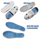 รองเท้าเซฟตี้ ESD อุตสาหกรรม PU การป้องกันไฟฟ้าสถิตย์