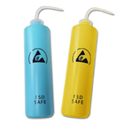 คลีนรูม ESD Wash Bottle 250ml 500ml Blue Yellow Plastic Squeeze Type