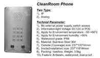 Cleanroom Consumables โทรศัพท์แฮนด์ฟรี Stainless Steel 304
