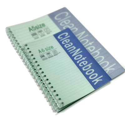 Stapled Lint Free Anti Static Clean Notebook ใช้ในอุตสาหกรรม A4 A5 A6