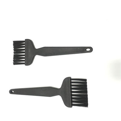 แปรงทำความสะอาด ESD แบบแหนบป้องกันไฟฟ้าสถิตย์พร้อมที่จับและเส้นใยนำไฟฟ้า