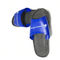 รองเท้าแตะ PVC แบบซักได้ประหยัด ESD Safety Shoes สีน้ำเงิน Upper W / Black Sole