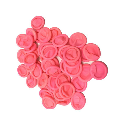 Pink Anti Static Finger Cots ถุงมือป้องกันไฟฟ้าสถิตย์ 10 GROSS ROHS Compliant