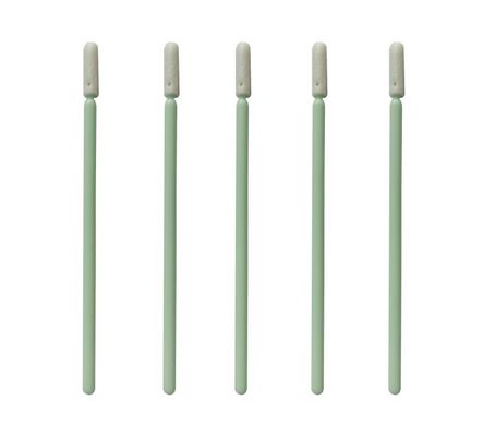 วัสดุสิ้นเปลืองสำหรับห้องคลีนรูมแผ่นทำความสะอาดปลายโฟมโพลียูรีเทนทรงกลมขนาดเล็ก