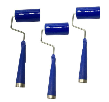PE Cleanroom Sticky Roller ขนาด 8 นิ้วสำหรับทำความสะอาดห้อง Cleanroom For