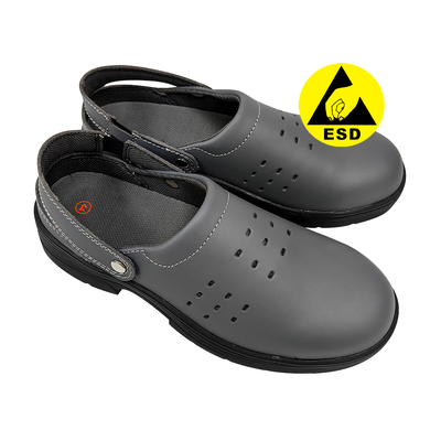 ESD สแตนเลส Toe รองเท้าความปลอดภัย Antistic Antislip อุตสาหกรรม
